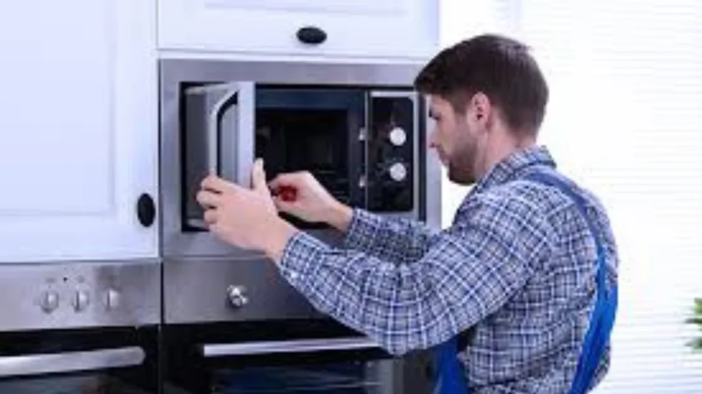 Microwave repair service